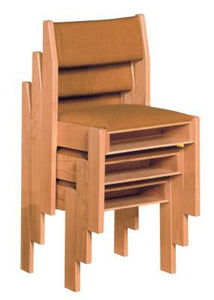 Wooden Flexible Seating Stacking Chair (Style 101)