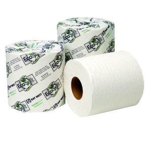 EcoSoft 2-Ply Single Roll Bath Tissue