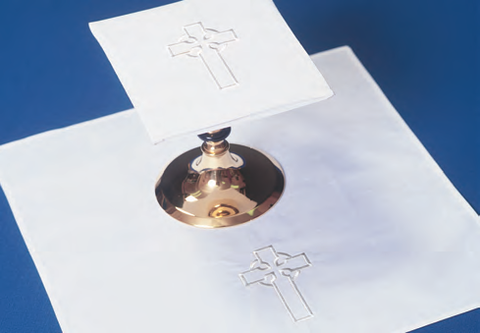 Washable Mass Linen Set: Three Inch Celtic Cross (Style 2003)