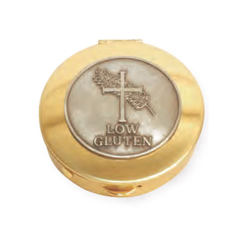 Brass with Pewter Low Gluten Medallion (Style K123-8)