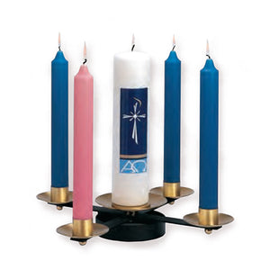 Advent Wreath Table Top With Sockets (Style K177)