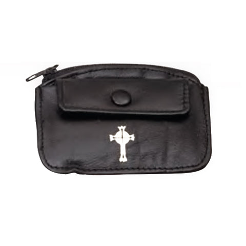 Zipper Leather Rosary Case (Style K3108)
