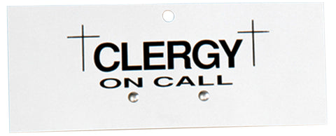 Clergy On Call Sign - Dozen (Style K3305)