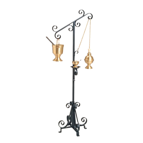 Wrought Iron Censer Stand (Style K4040)