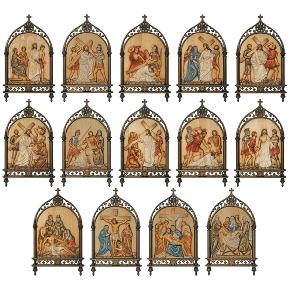 Christ Crucified with God the Father, the Virgin and St
