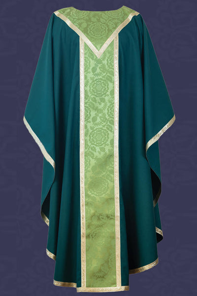 Chasuble with Yoke and Pillar Orphrey (Style: TR19-G)