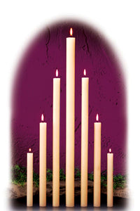 Pure Beeswax Altar Candle Tapers