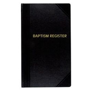 Baptism Register by F.J. Remey (Style: 23)