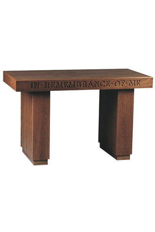 Wooden Communion Table, 48" x 24" (Style 466)