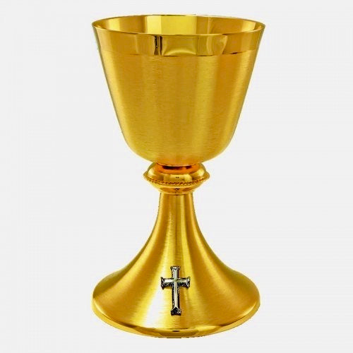 Chalice with Scale Paten - Satin Finish