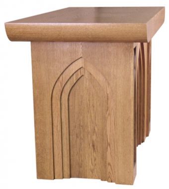 Wooden Communion Altar, 60" x 32" (Style 635)