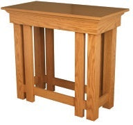 Wooden Credence Table (Style 748)