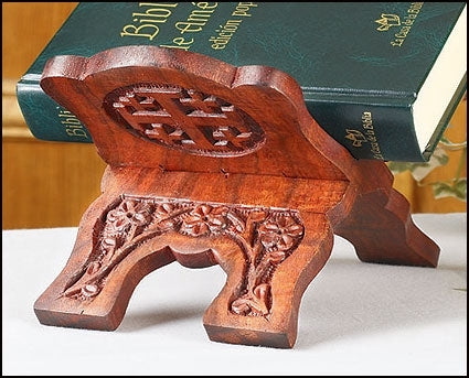 Rosewood Prayer Book Stand (Series NS168)