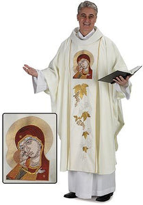 Our Lady of Vladimir Chasuble (Series TS972)