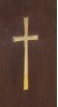 Brass Cross, Large, 16" H X 6" W (Style 1552)