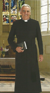 Anglican Style Cassock Roomey-Plus Size by R.J. Toomey (Style 400-RP)