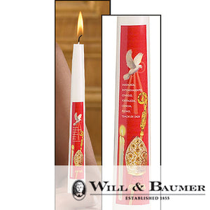 Confirmation Candle - Seven Gifts of God, Spanish (Case of 24)