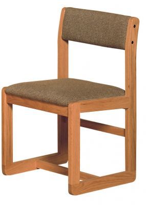Wooden Flexible Seating Interlocking Full Back Chair (Style 303)
