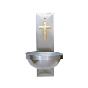 Holy Water Font with Stainless Steel (Style K149)