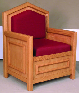 Wooden Celebrant and Sanctuary Seating Celebrant Chair (Style 733)