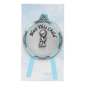 Boy Crib Medal Carded (Style: PW12-B)