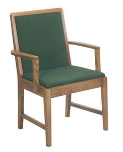 Wooden Celebrant and Sanctuary Seating Arm Chair (Style 170)