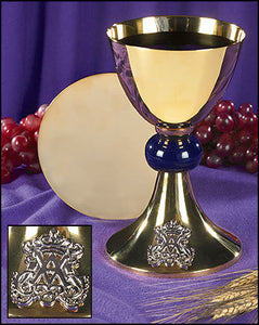 Blessed Mother Chalice and Paten Set (Series NC905)