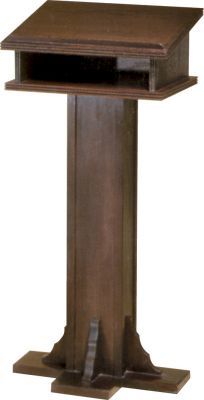 Wooden Lectern 45" Height (Style 3200)