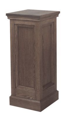 Wooden Pedestal, 15" x 15" (Style 330)