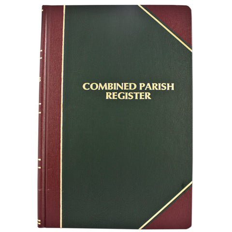 Combined Parish Register Book by F.J. Remey (Style: 12)