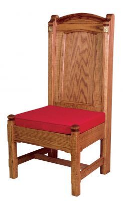 Wooden Celebrant and Sanctuary Seating Side Chair (Style 147)