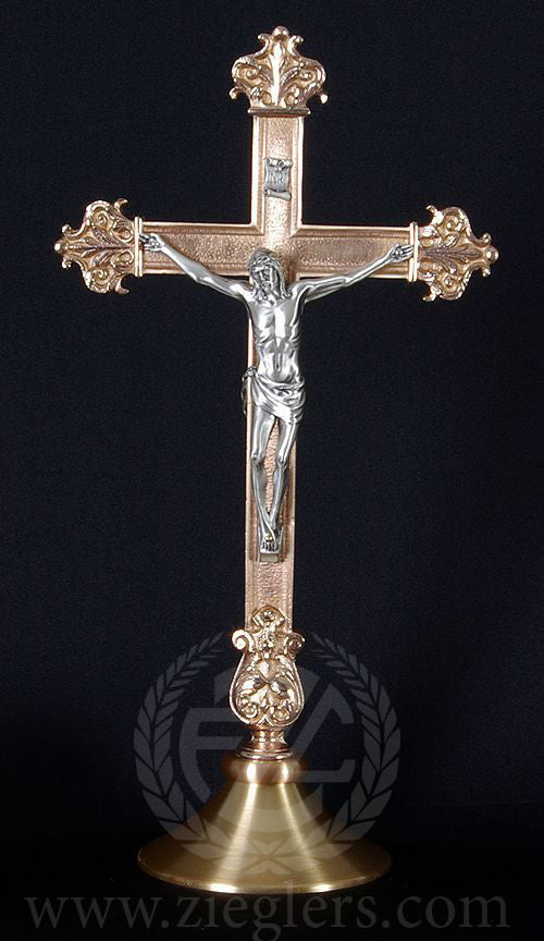 Altar Cross with Single Corpus (Style 1965D)