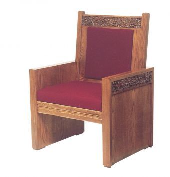 Wooden Celebrant and Sanctuary Seating Celebrant Chair (Style 684)