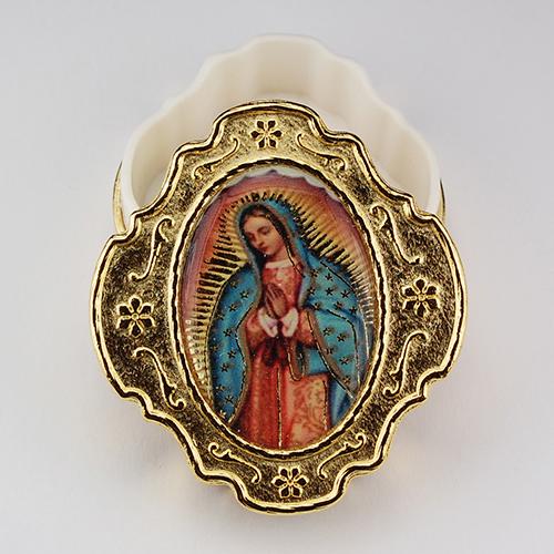 Gold Guadalupe Box- Bagged (Style: 760-124)