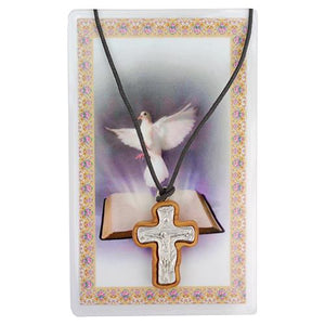 Olive Wood Trinity Cross (Style: PSD94-14)