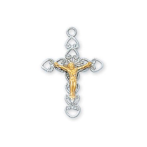 Sterling Silver Papal Crucifix No Chain Box Only (Style: L660X/T)