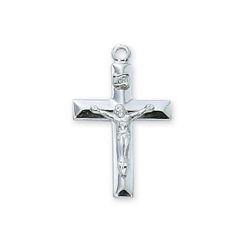 Sterling Silver Crucifix No Chain (Style: LBCKOX/T)